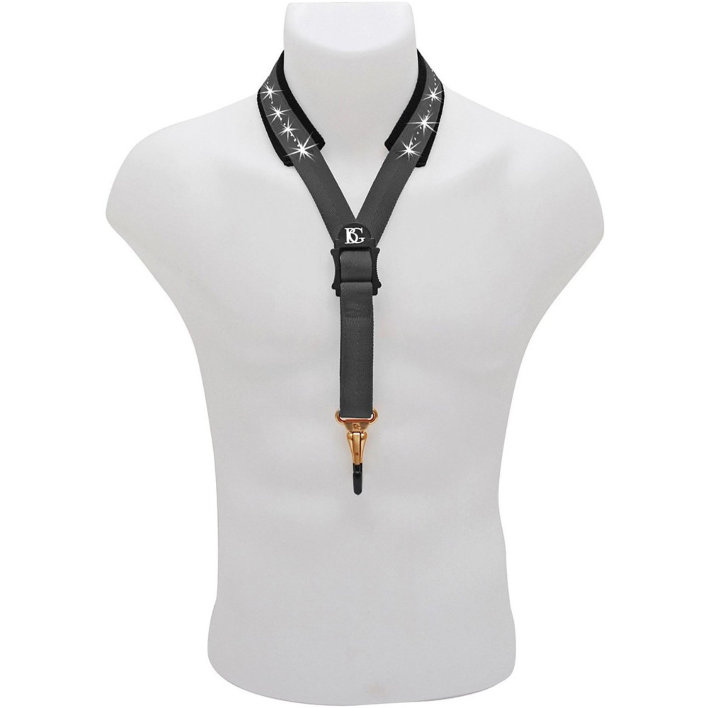 Cordón Saxo BG S-10GMSH Ancho Al Cuello Glam