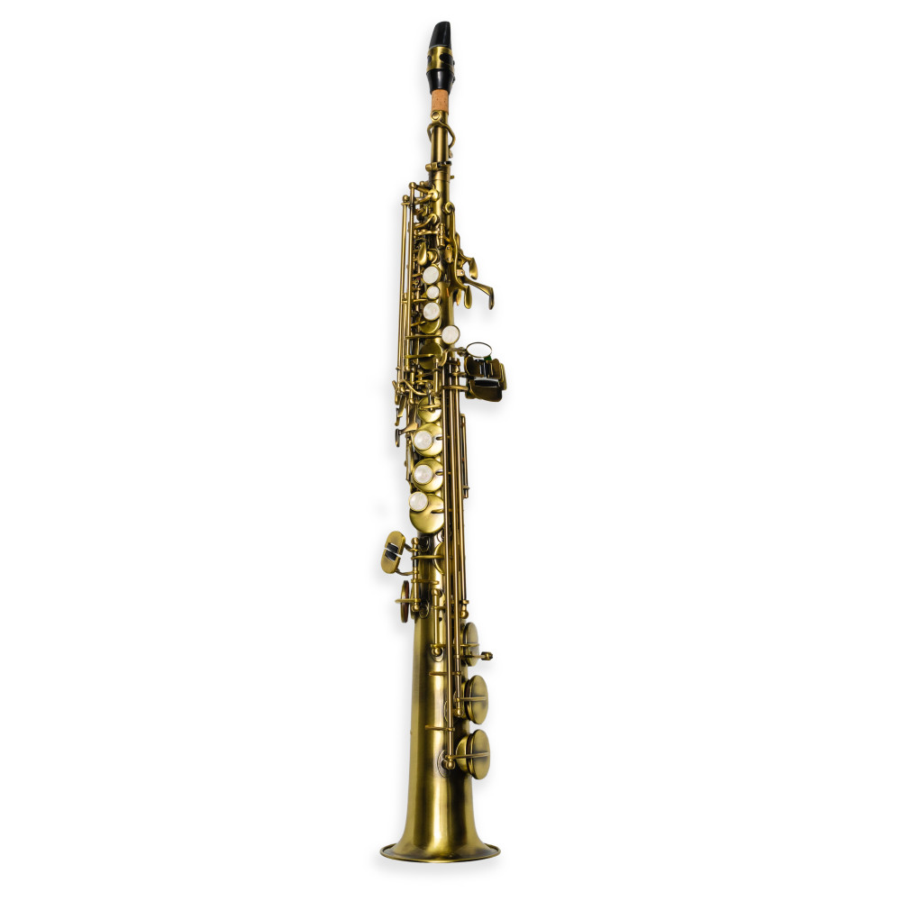 Saxo Soprano Recto Taylor Collins TCSP-09 Antique