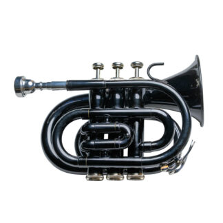 Trompeta Pocket Taylor Collins TCPTR-13 BK Negra en Sib