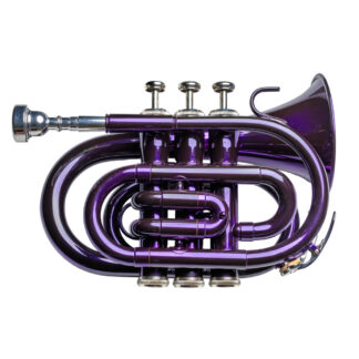 Trompeta Pocket Taylor Collins TCPTR-13 PR Púrpura en Sib