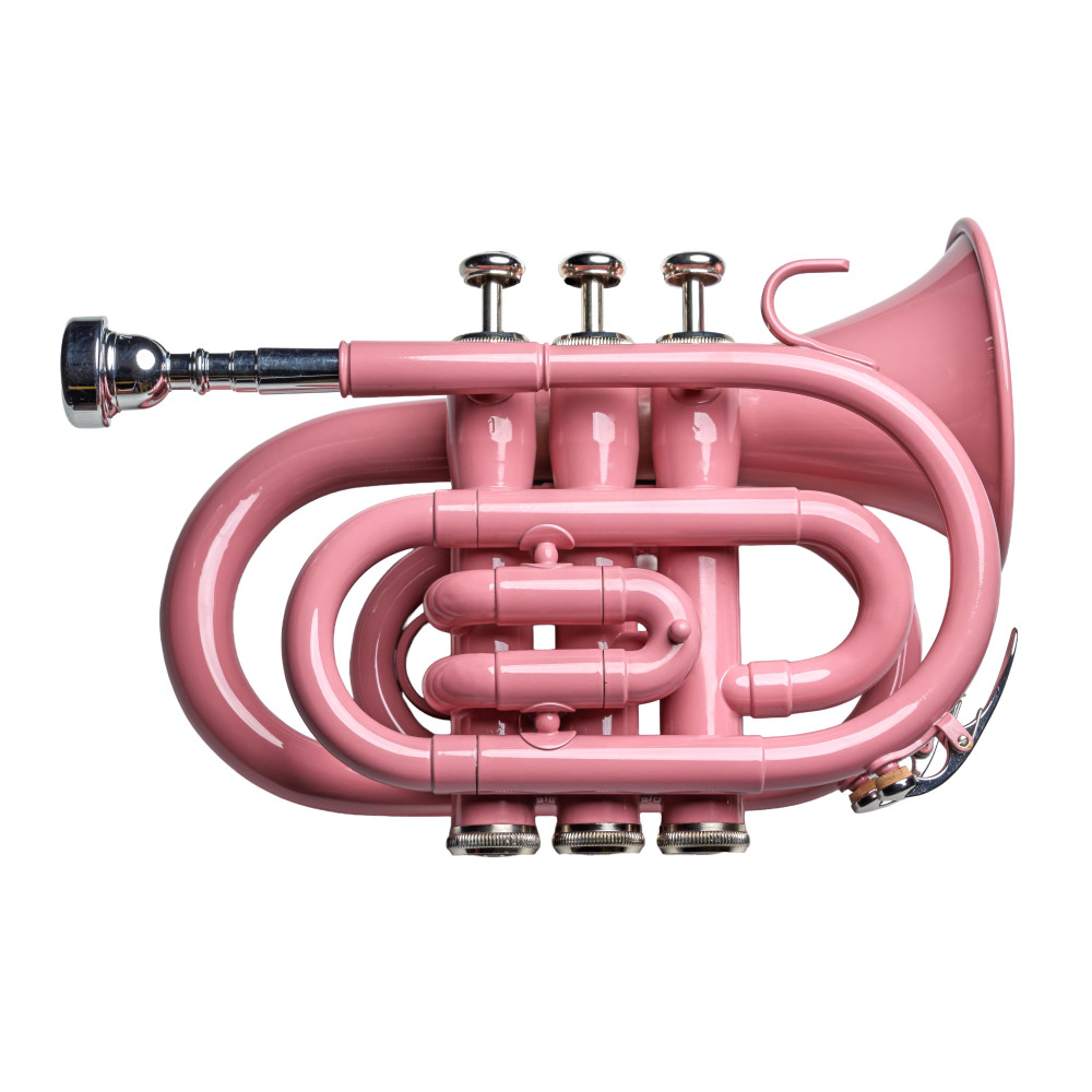 Trompeta Pocket Taylor Collins TCPTR-13 PK Rosa en Sib