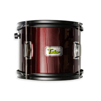Tambor Junior semi profesional Tucker con bordonera JD-SD05 10"x8" Rojo