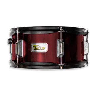 Tambor Junior semi profesional Tucker con bordonera JD-SD05 12"x5.5" Rojo