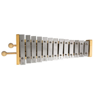 Carrillón soprano diatónico Tucker TCXL-13W 13 notas aluminio