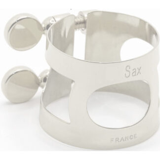 Abrazadera Saxo Barítono Bonade M80 Plateada LSBAM80A