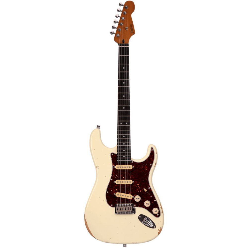 Guitarra Eléctrica Patina PS6-OWR Olimp White Nitro Relic