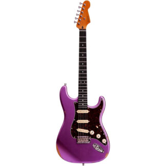 Guitarra Eléctrica Patina PS6-PPR Purple Nitro Relic