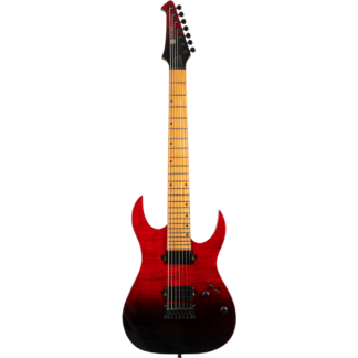 Guitarra Eléctrica Spira 7 Cuerdas S457-TRD Transparent Red