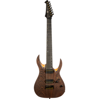 Guitarra Eléctrica Spira 7 Cuerdas S1007-BK Pro Series Black