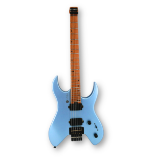 Guitarra Eléctrica Spira S400H-MPB Headless Blue