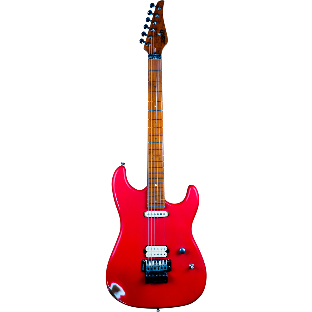 Guitarra Eléctrica Jet JS850-FR RELIC Red