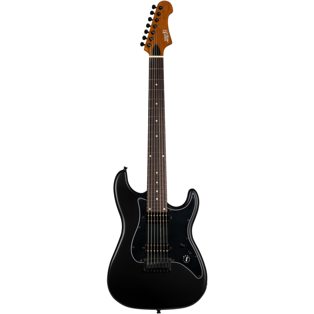Guitarra Eléctrica 7 Cuerdas Jet JS407-MBKR Matt Black
