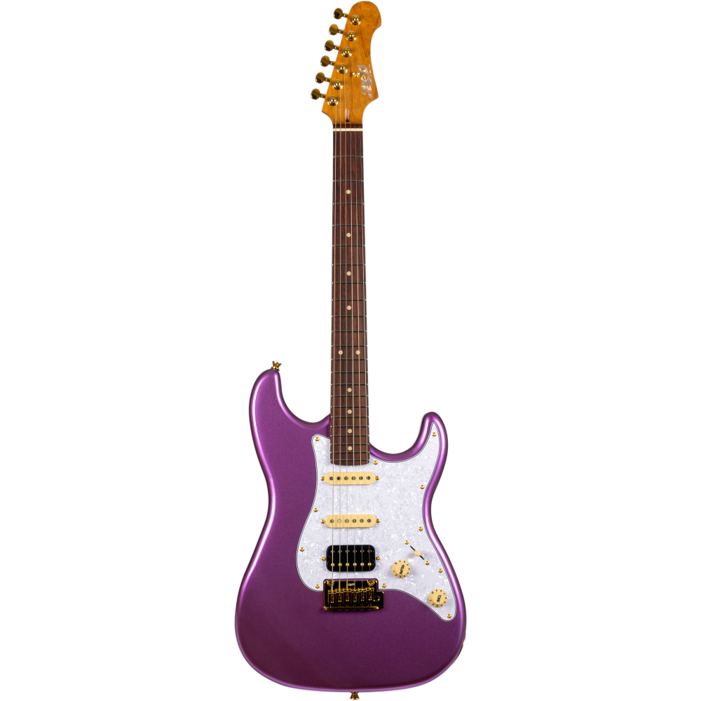 Guitarra Eléctrica Jet JS480-VIG Violet, Gold Hardware