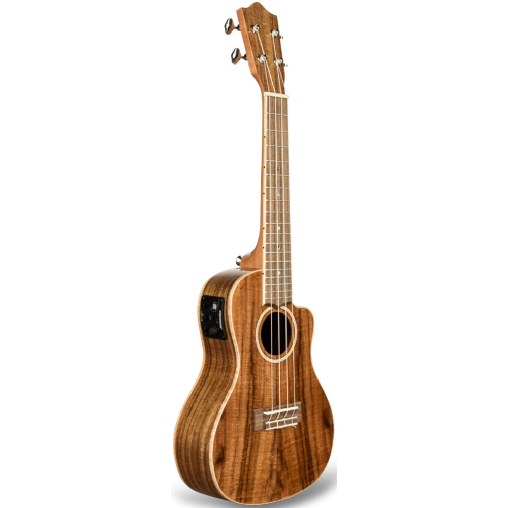 Ukelele Concert Lanikai ACS-CEC All Solid Acacia Electrificado
