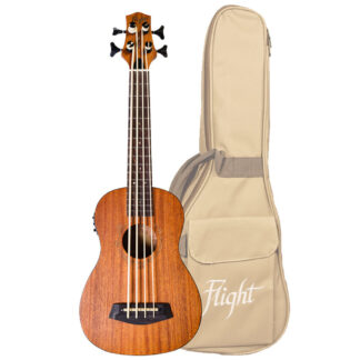 Ukelele Bajo Flight DUBS Electrificado