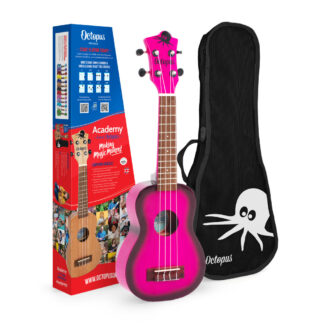 Ukelele Soprano Octopus UK-205PKB Rosa Burst
