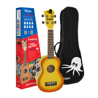 Ukelele Soprano Octopus UK-205YLB Amarillo Burst