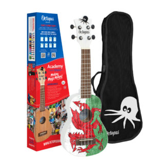 Ukelele Soprano Octopus UK-205WEL Welsh Flag