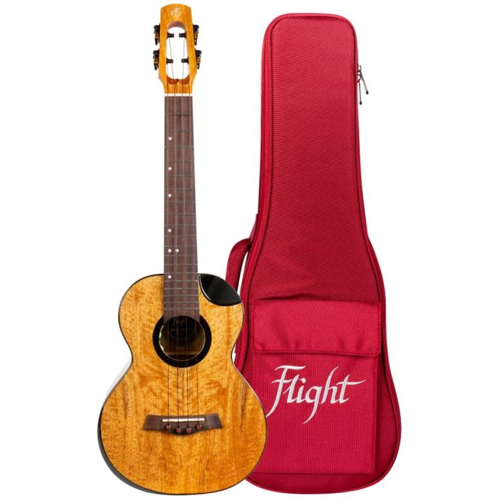 Ukelele Tenor Flight Royal Series Fireball Electroacustico
