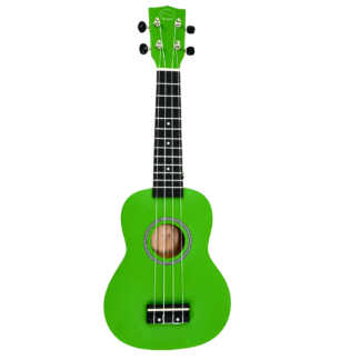 Ukelele Soprano Bones School BSGR Verde