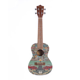 Ukelele Concert Bamboo BU23-RO Route Lover