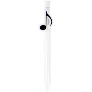 Pack 24 Bolígrafos Nota Musical Agifty B-1007 Blancos