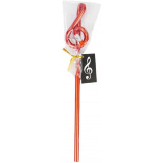 Lápiz Clave De Sol Agifty B-1021 Rojo