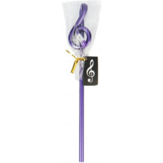Lápiz Clave De Sol Agifty B-1022 Púrpura
