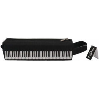 Estuche Escolar Teclado Agifty P-1027 Negro