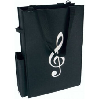 Bolsa Asa Al Hombro Clave de Sol Agifty B-3036 Negra