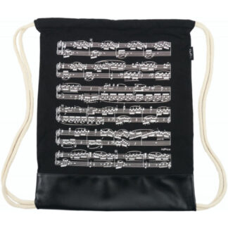 Bolsa Tipo Saco Partituras Agifty B-3070 Negra