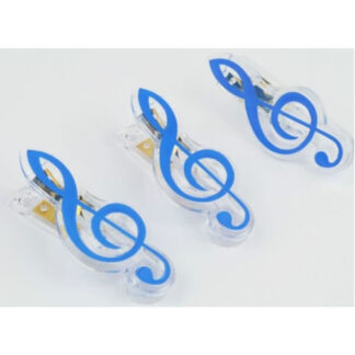 Clip Clave De Sol Agifty C-1007 Azul 7cm