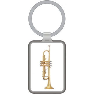 Llavero Trompeta Agifty K-1058 Blanco