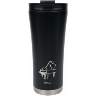Coffee Termo Mug 500 ml Piano Agifty M-7009 Negro